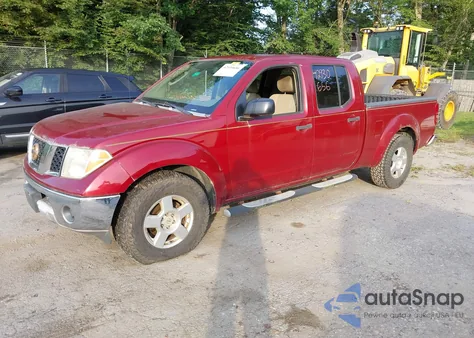 2008 Nissan Frontier Se z USA, uszkodzony, nr VIN 1N6AD09U88C437587